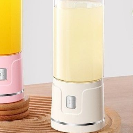 Portable Rechargeable Electric Blender and Juicer