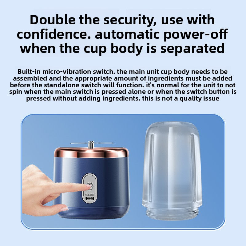 Portable Rechargeable Juice Blender Cup