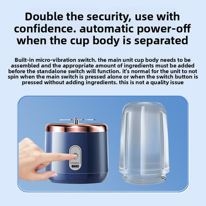 Portable Rechargeable Juice Blender Cup