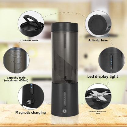 Portable Magnetic Charging Juicer and Blender