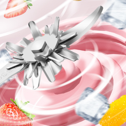 Portable Rechargeable Electric Blender and Juicer