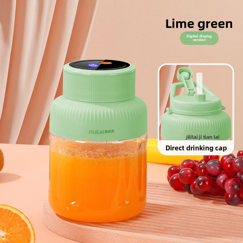 Portable Digital Display Blender Cup
