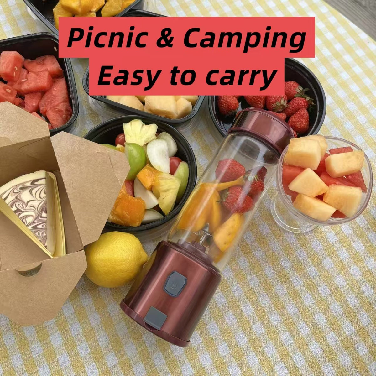 Portable Electric Juice Blender