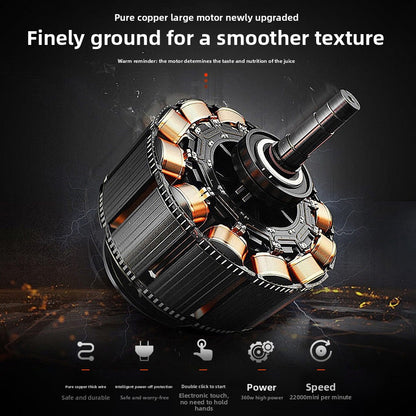 Reliable portable rechargeable blender