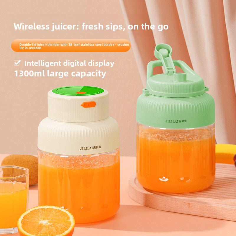 Portable Digital Display Blender Cup