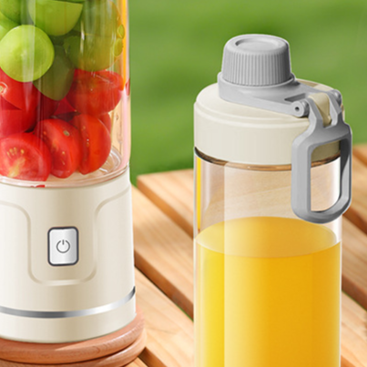Portable Rechargeable Electric Blender and Juicer