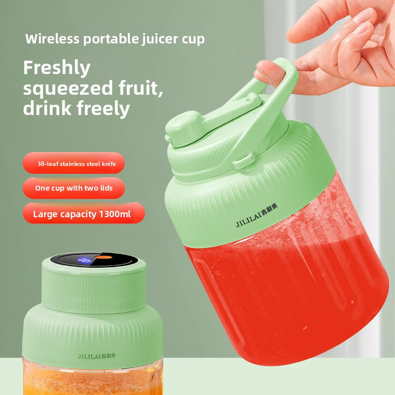 Portable Digital Display Blender Cup
